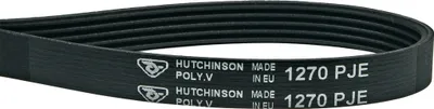 Zdjęcie produktu dla easyPART pasuje do modelu 1270 PJ 5 MA Hutchinson SNC – pasek wieloklinowy, pasek napędowy do pralki 1270 PJ5 MA, np. Arçelik 2005170300, Grundig, Beko, a także Kenwood, Hyundai i Saivod