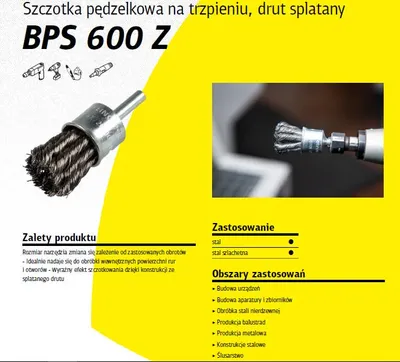 Immagine prodotto di K.brush spazzola 30 mm bps600z acciaio inox filo ritorto