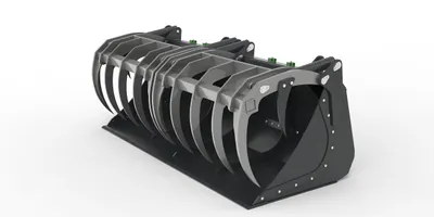 Produktbild von Joma-Tech Greifschaufel powerGrip ohne Aufnahme in 2000 mm zweiteilig