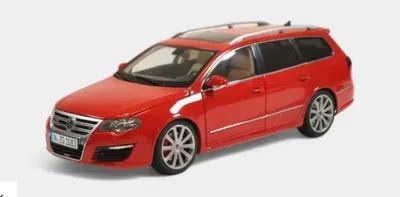 Produktbild von NZG 1:18 Volkswagen Passat R36 (2009) - Kombi - tornado red