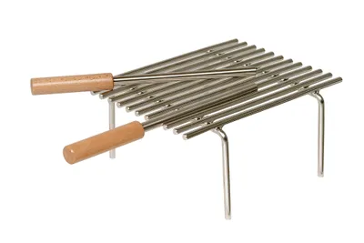 Produktbild von Grillrost- Edelstahl matt gebürstet- inkl. Zwei Griffe