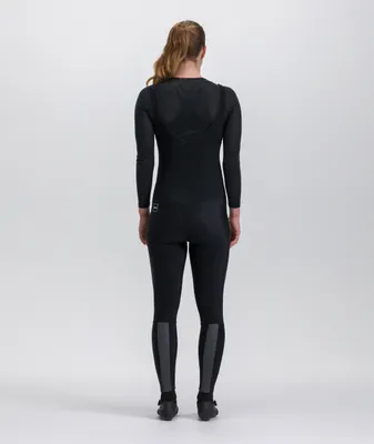 Immagine prodotto di SANTINI Pantaloncini da ciclismo lunghi con pettorina - PURE - Nero XL