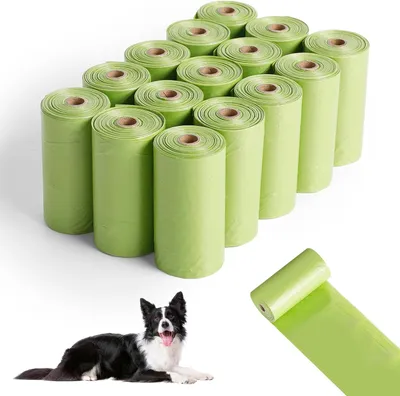 Produktbild von Hundekotbeutel 225 Stück, extra dick 22 x 30 cm, stark und auslaufsicher, für alle Hunde