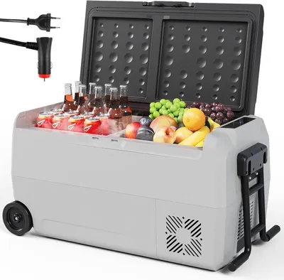 Produktbild von Kühlbox – Tragbare Kühlbox – Autokühlbox – Camping-Kühlbox – 32 Liter – Temperaturbereich: -20°C bis +20°C