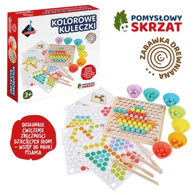 Immagine prodotto di Pomysłowy skrzat Kolorowe kuleczki