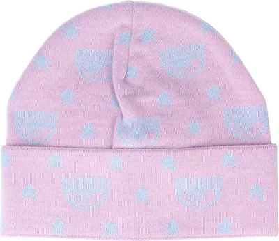 Obrázok produktu pre CHIARA FERRAGNI PL1 MINI LOGOMANIA ALLOVER WOOL Ružová