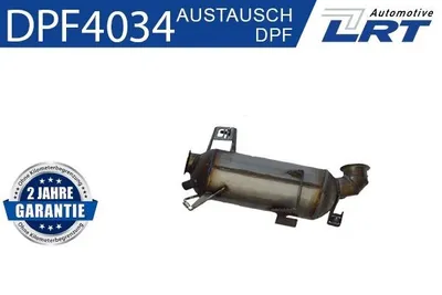 Produktbild von LRT DPF4034 Dieselpartikelfilter DPF Rußpartikelfilter für VW Transporter V Bus (7HB, 7HJ, 7EB, 7EJ, 7EF, 7EG, 7HF, 7EC) Euro 5 Abgasanlage Diesel