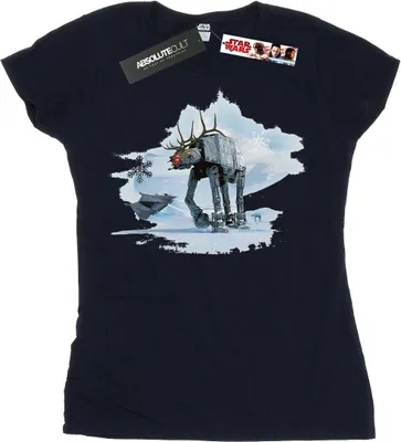 Produktbild von Star Wars - "AT-AT" T-Shirt für Damen BI40876 (XL) (Marineblau)