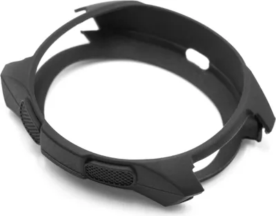 Produktbild von vhbw Hülle Cover kompatibel mit Samsung Galaxy Watch 42mm Smartwatch - Silikon Schwarz