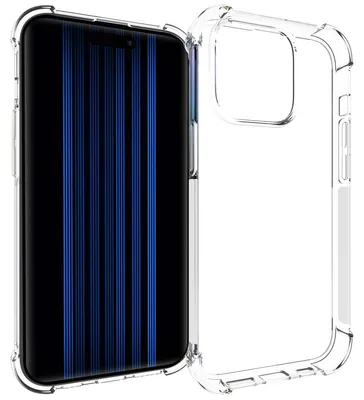 Imagen del producto de Funda antigolpes para Apple iPhone 15 Pro - Transparente