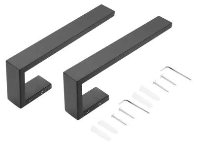 Image de 2 supports de serviettes en acier inoxydable SUS 304 pour salle de bain et cuisine