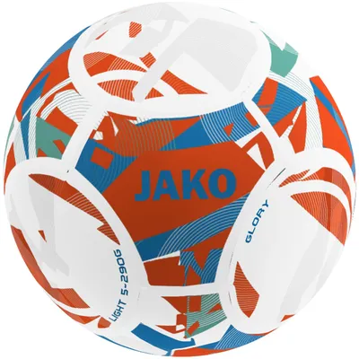 Produktbild von Jako Glory 290G (Size 5) Lightball - Weiß / Neonorange / Jako Blau