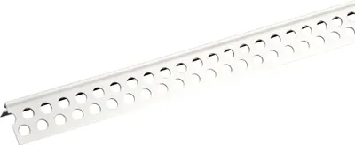 Produktbild von Knauf PVC-Eckschutzprofil silber, 23 mm x 23 mm, 2,5 m lang