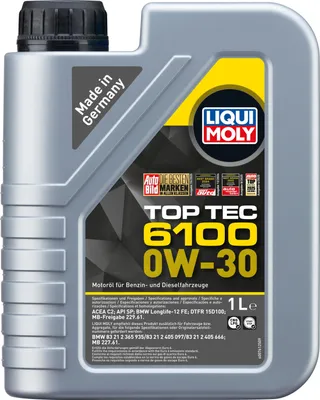 Produktbild von LIQUI MOLY Top Tec 6100 für 0W-30 1 Liter Motoröl Motorenöl Longlife-12 FE 227.61 229.61 Öl