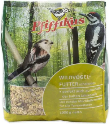 Produktbild von Pfiffikus Wildvogelfutter schalenlos 1kg