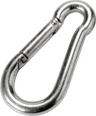 Produktbild von Veto 60803 Karabinerhaken 60 x 6 mm vernickelt