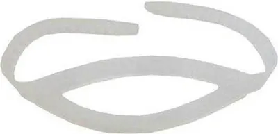 Image de Cressi Silicone Bandeau de masque clair blanc blanc One Size