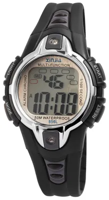 Produktbild von XINJIA Kinder Armbanduhr XI001 silberfarbig, Datumsanzeige