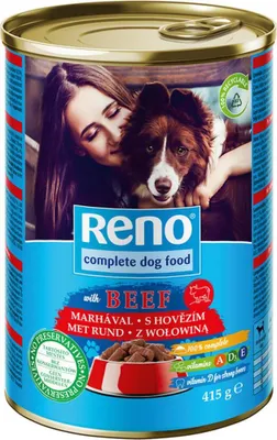 Obrázek produktu pro Reno PES 415g HOVĚZÍ konzerva kousky