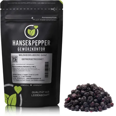 Produktbild von 100g Wildheidelbeere ganz gefriergetrocknet
