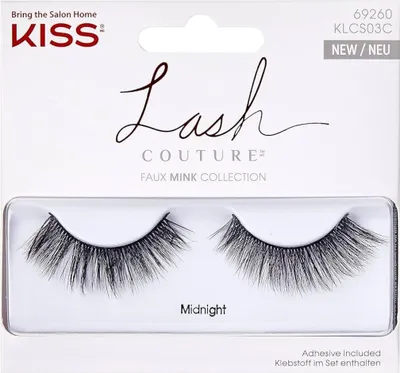 Image de KISS | Cils artificiels - Midnight Kiss - Noir - Très long, dense - Idéal pour les looks dramatiques