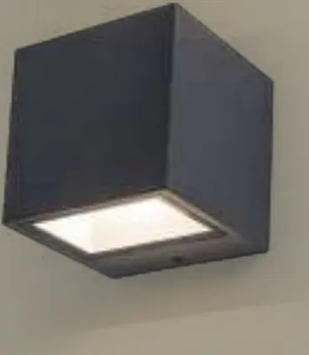 Zdjęcie produktu dla Lampa elewacyjna kinkiet zewnętrzny GEMINI czarny Lutec 5189125012