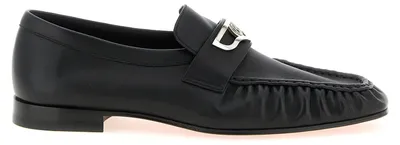 Image de Christian Louboutin mocassins en cuir de veau noir