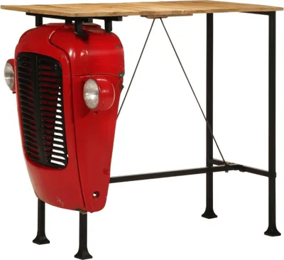 Produktbild von vidaXL 5-tlg. Bar-Set Massivholz Mango