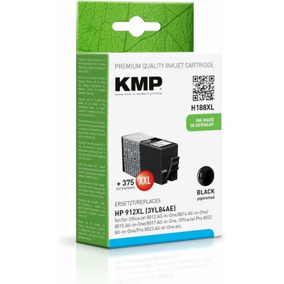 Produktbild von KMP SINGLEPACK H188XL, Schwarz, 35 ml, 1 Stück(e), 1200 Seiten, Einzelpackung
