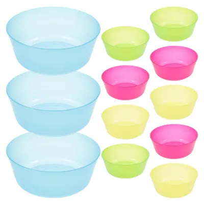 Produktbild von 12 stücke Kunststoff Schüsseln Müsli Schalen Snack Servieren Schalen Kinder Schalen Kleinkind Schalen