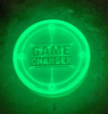 Produktbild von Game Changer - iPuck Glow in the Dark, Farbe:glow in the dark