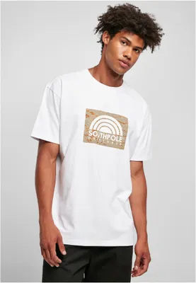 Produktbild von Southpole Camo Logo Tee white S