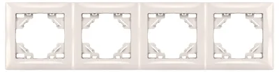 Immagine prodotto di Placca Quadrupla Per Prese Toolight Oste Jnh016-4F Beige