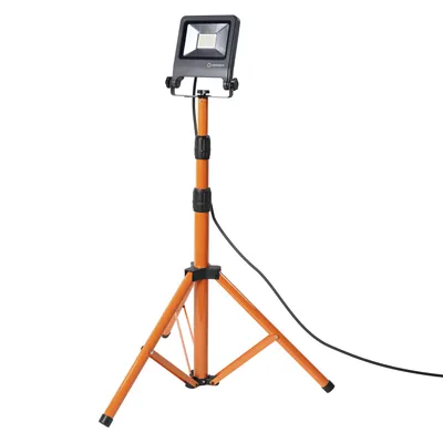 Produktbild von LEDVANCE Arbeitslicht LED, Außenleuchte, WORKLIGHTS - TRIPOD / 30 W, 220…240 V, Ausstrahlungswinkel: 120°, Cool White, 4000 K, Gehäusematerial: Aluminum/Steel, IP65