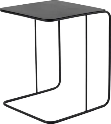 Obrázek produktu pro Odkládací stolek s kovovou deskou, výška 46 cm - OWEN