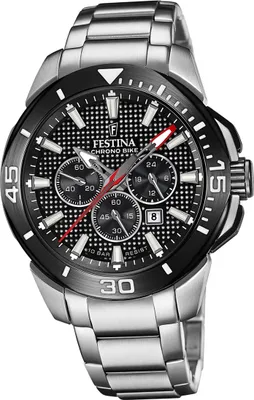 Produktbild von Festina Edelstahl Herren Uhr Armbanduhr silber Sport D2UF20641/4