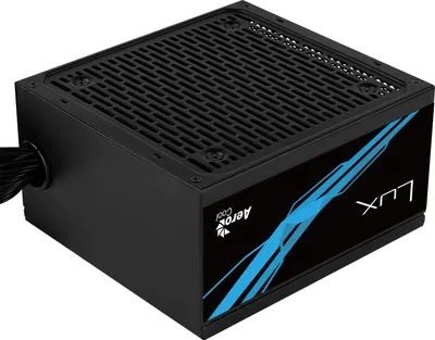 Zdjęcie produktu dla Aerocool LUX, 1000 W, 200 - 240 V, 47 - 63 Hz, 6.5 A, 130 W, 984 W