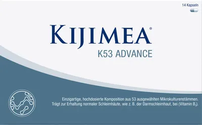 Produktbild von KIJIMEA K53 Advance Kapseln, 14 St. Kapseln
