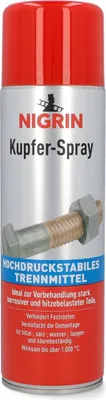 Produktbild von NIGRIN Kupfer-Spray 500ml - Hochdruckstabiles Trennmittel (1er Pack)