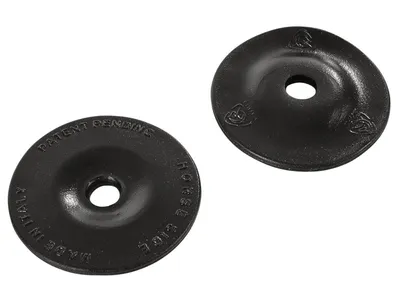 Produktbild von Acavallo Gebissscheiben Classic Gel Gummi Schwarz