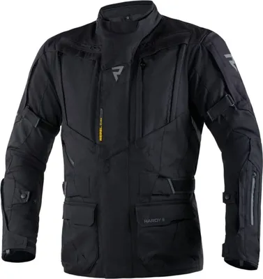 Produktbild von Rebelhorn Hardy II Motorrad Textiljacke Farbe: Schwarz, Grösse: S