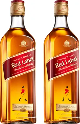 Obrázek produktu pro Johnnie Walker Red Label, 2s, blended scotch whisky, alkohol, alkoholický nápoj, láhev, 40%, 1 L, 684559