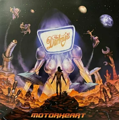 Produktbild von The Darkness - Motorheart (Black 180g Vinyl) (LP)