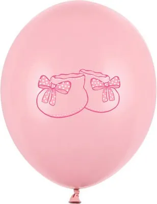 Obrázok produktu pre 10 balónikov Detské topánky ružové 30cm