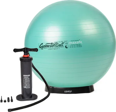 Produktbild von Original Pezzi® Gymnastikball MAXAFE m. Standpumpe u. Ballschale - grün