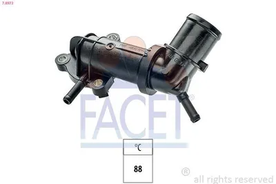 Produktbild von FACET Thermostat Kühlmittel 88°C für FIAT DOBLO Kasten/Kombi (263) 500X (334) 500L (351, 352) Doblo Kombi (263) für JEEP Renegade SUV (BU, B1)