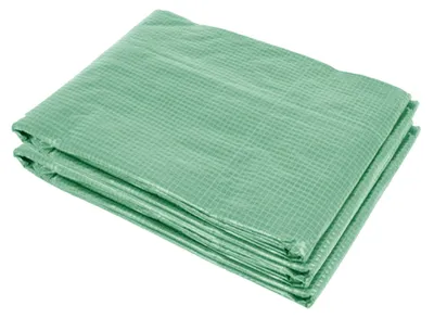 Produktbild von Ersatzfolie für Gartentunnelgewächshaus | Farbe: Grün | Abmessungen: 300x400x200 cm