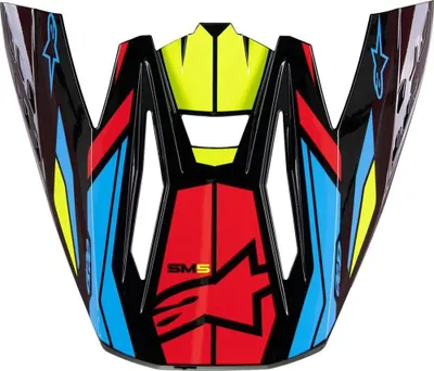 Immagine prodotto di Alpinestars Visiera Sm5 Act2 Nero/Y/R