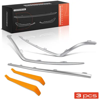 Productafbeelding van Frankberg 3x Sierstrip Bumper Voor voor Mercedes-Benz GLE V167