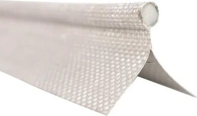 Produktbild von Zeltkeder 7mm weiß doppelte Flagge